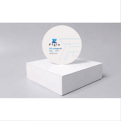 주문 트랜지스터 치과 SHT 다층 지르코니아 블록 흰색 투명 online manufacture