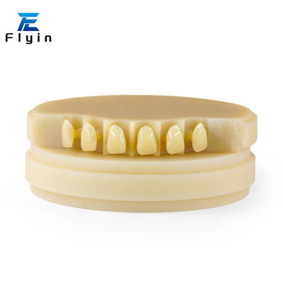 주문 CAD CAM 맑은 Pmma 블록 치과 평평하고 단단한 표면 online manufacture