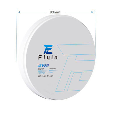 주문 CAD/CAM 치과 ST PLUS 지르코니아 블록 투명 하얀색 online manufacture