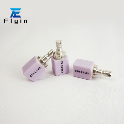 C14 리?? 디실리케이트 블록 CAD CAM 높은 미용 치아 재료