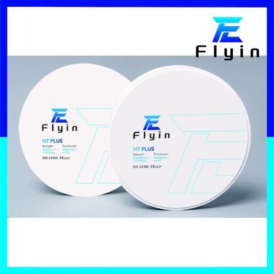 치과 실험실 지르코니아 블록 Cadcam 프레싱 머신 단층 지르코니아 빈 HT PLUS 고강성 지르코니아 블록